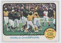 1972 World Series - World Champions [Good to VG‑EX]