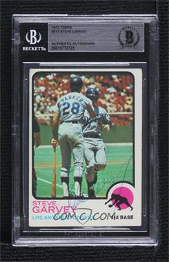 1973 Topps - [Base] #213 - Steve Garvey [BAS BGS Authentic]