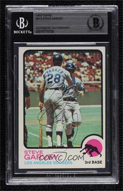 1973 Topps - [Base] #213 - Steve Garvey [BAS BGS Authentic]