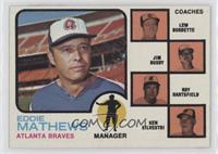 Eddie Mathews, Lew Burdette, Jim Busby, Roy Hartsfield, Ken Silvestri (Lew Burd…