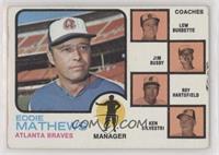 Eddie Mathews, Lew Burdette, Jim Busby, Roy Hartsfield, Ken Silvestri (Lew Burd…