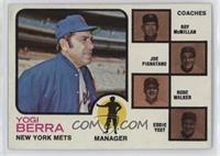 Mets Coaches (Yogi Berra, Roy McMillan, Joe Pignatano, Rube Walker, Eddie Yost)…