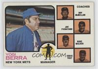 Mets Coaches (Yogi Berra, Roy McMillan, Joe Pignatano, Rube Walker, Eddie Yost)…