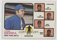 Mets Coaches (Yogi Berra, Roy McMillan, Joe Pignatano, Rube Walker, Eddie Yost)…