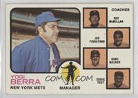 Mets Coaches (Yogi Berra, Roy McMillan, Joe Pignatano, Rube Walker, Eddie Yost)…