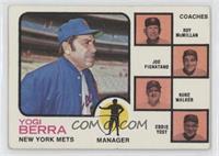 Mets Coaches (Yogi Berra, Roy McMillan, Joe Pignatano, Rube Walker, Eddie Yost)…