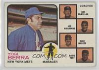 Mets Coaches (Yogi Berra, Roy McMillan, Joe Pignatano, Rube Walker, Eddie Yost)…