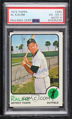 1973 Topps - [Base] #280.1 - Al Kaline [PSA Authentic PSA/DNA Cert]