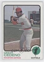 Cesar Cedeno [Noted]