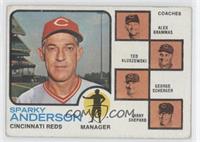 Sparky Anderson, Alex Grammas, Ted Kluszewski, George Scherger, Larry Shepard […