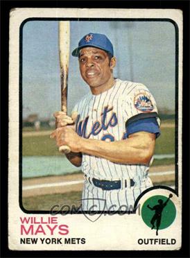 1973 Topps - [Base] #305 - Willie Mays [GOOD]