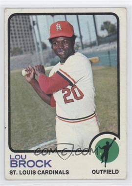 1973 Topps - [Base] #320 - Lou Brock