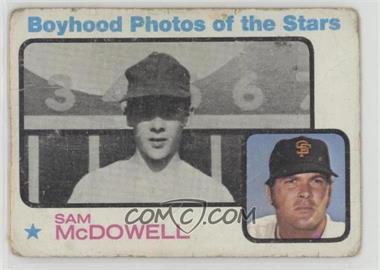 1973 Topps - [Base] #342 - Sam McDowell [Poor to Fair]