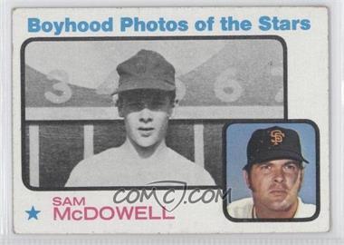 1973 Topps - [Base] #342 - Sam McDowell [Good to VG‑EX]