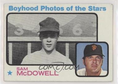 1973 Topps - [Base] #342 - Sam McDowell [Good to VG‑EX]