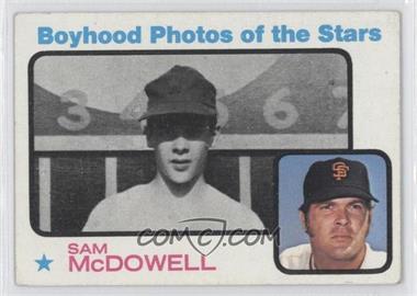 1973 Topps - [Base] #342 - Sam McDowell [Good to VG‑EX]