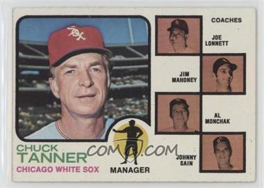 1973 Topps - [Base] #356 - Chuck Tanner, Joe Lonnett, Jim Mahoney, Al Monchak, Johnny Sain