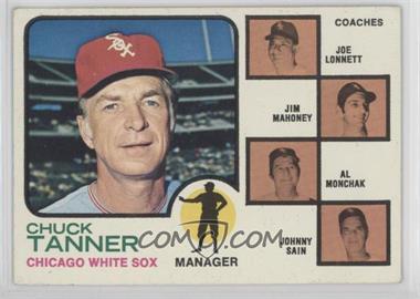 1973 Topps - [Base] #356 - Chuck Tanner, Joe Lonnett, Jim Mahoney, Al Monchak, Johnny Sain