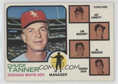 1973 Topps - [Base] #356 - Chuck Tanner, Joe Lonnett, Jim Mahoney, Al Monchak, Johnny Sain