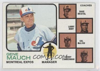 1973 Topps - [Base] #377 - Expos Coaches (Gene Mauch, Dave Bristol, Larry Doby, Cal McLish, Jerry Zimmerman)
