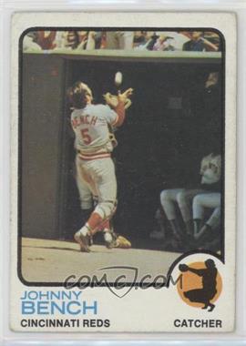 1973 Topps - [Base] #380 - Johnny Bench [Good to VG‑EX]