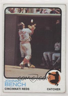 1973 Topps - [Base] #380 - Johnny Bench