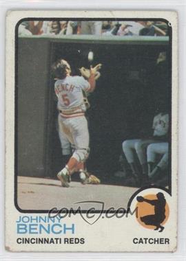 1973 Topps - [Base] #380 - Johnny Bench [Noted]