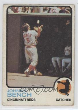 1973 Topps - [Base] #380 - Johnny Bench [Poor to Fair]