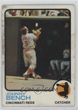 1973 Topps - [Base] #380 - Johnny Bench [Poor to Fair]