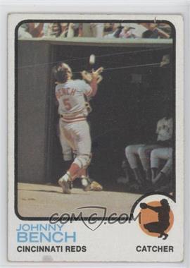 1973 Topps - [Base] #380 - Johnny Bench