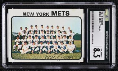 1973 Topps - [Base] #389 - New York Mets Team [CGC 8.5 NM/Mint+]