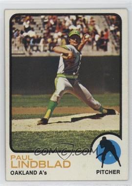 1973 Topps - [Base] #406 - Paul Lindblad