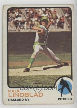 1973 Topps - [Base] #406 - Paul Lindblad [Poor to Fair]