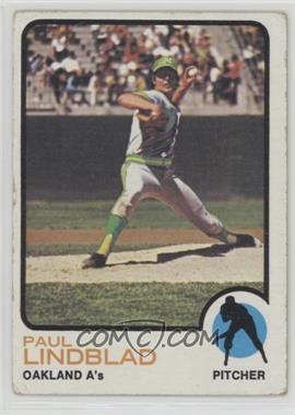 1973 Topps - [Base] #406 - Paul Lindblad [Poor to Fair]