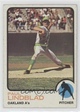 1973 Topps - [Base] #406 - Paul Lindblad