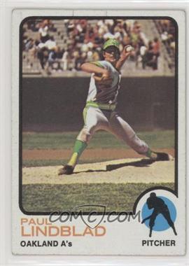 1973 Topps - [Base] #406 - Paul Lindblad