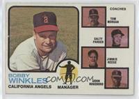 Angels Coaches (Bobby Winkles, Tom Morgan, Salty Parker, Jimmie Reese, John Ros…