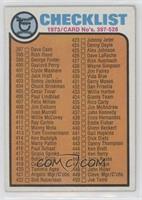 Checklist - Cards 397-528