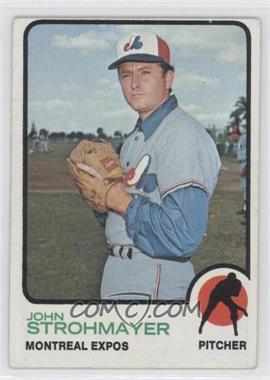 1973 Topps - [Base] #457 - John Strohmayer [Good to VG‑EX]