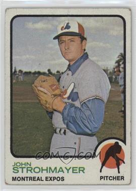 1973 Topps - [Base] #457 - John Strohmayer