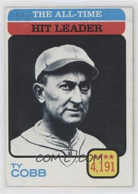 1973 Topps - [Base] #471 - All-Time Leaders - Ty Cobb