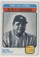 All-Time Leaders - Babe Ruth