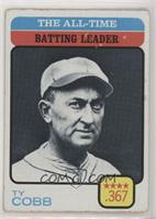 All-Time Leaders - Ty Cobb [Poor to Fair]