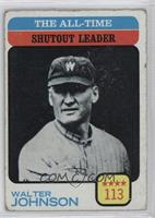 All-Time Leaders - Walter Johnson [Poor to Fair]