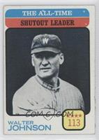 All-Time Leaders - Walter Johnson