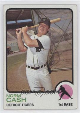 1973 Topps - [Base] #485 - Norm Cash