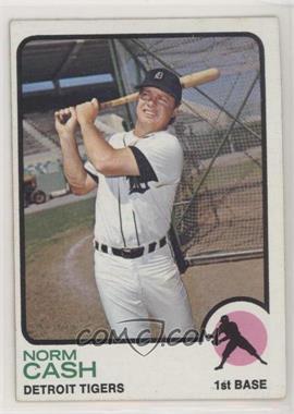 1973 Topps - [Base] #485 - Norm Cash