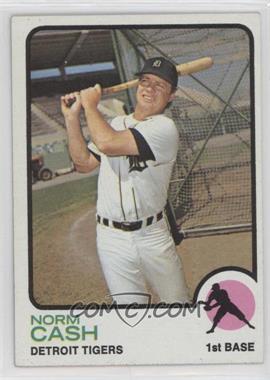 1973 Topps - [Base] #485 - Norm Cash