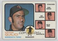 Twins Coaches (Frank Quilici, Vern Morgan, Bob Rodgers, Ralph Rowe, Al Worthing…