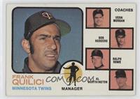 Twins Coaches (Frank Quilici, Vern Morgan, Bob Rodgers, Ralph Rowe, Al Worthing…